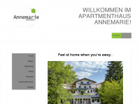 apartment-annemarie.at Webseite Vorschau