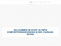 apartolympia.at Webseite Vorschau
