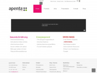 apenta.ch Webseite Vorschau