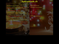 aperomusik.ch Webseite Vorschau