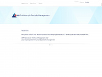 apf-advisory.ch Webseite Vorschau
