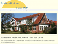 seniorenzentrum-kuurshoff.de Webseite Vorschau