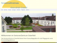 seniorenzentrum-osterfeld.de Webseite Vorschau