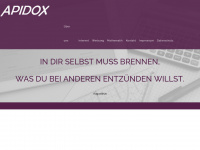 apidox.de Webseite Vorschau