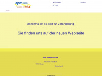 apm-ntz.de Webseite Vorschau