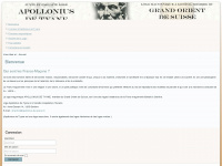 apollonius-de-tyane.ch Webseite Vorschau