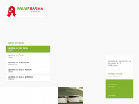 palmpharma.de Webseite Vorschau