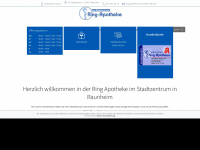 apotheke-raunheim.de Webseite Vorschau