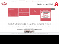 apotheke-zum-zirkel.de Webseite Vorschau