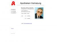 apotheken-vertretungen.de Webseite Vorschau