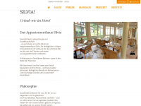 app-silvia.de Webseite Vorschau