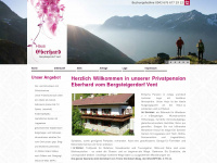 appart-eberhard.at Webseite Vorschau