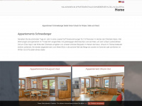 appart-schneeberger.at Webseite Vorschau