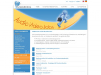 audiovideojobs.com Webseite Vorschau
