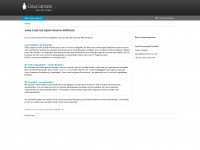 linux-lancers.com Webseite Vorschau