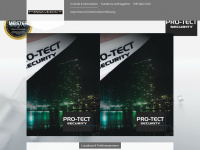 pro-tect-security.de Webseite Vorschau