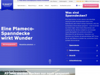 plameco.de Webseite Vorschau