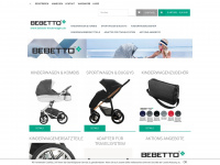 bebetto-kinderwagen.de Webseite Vorschau