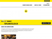 toplehrstellen.ch Webseite Vorschau