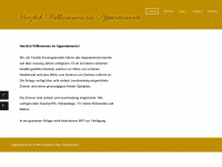 appuntamento.ch Webseite Vorschau