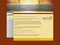 apricot.de Webseite Vorschau