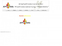 apv-hoefe.ch Webseite Vorschau