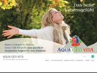 aqua-geo-vita.ch Webseite Vorschau