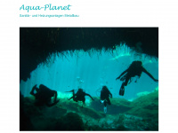 aqua-planet.ch Webseite Vorschau