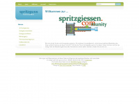 spritzgiessen.com Webseite Vorschau