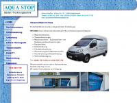 aqua-stop-niederkassel.de Webseite Vorschau