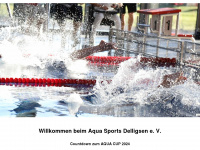 aqua-sports-delligsen.de Webseite Vorschau