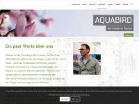 aquabird.de Webseite Vorschau