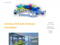 aquafit-power.ch Webseite Vorschau
