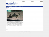 aquafish-gmbh.de Webseite Vorschau