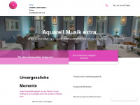 aquarellmusikextra.de Webseite Vorschau