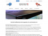 aquarien.ch Webseite Vorschau