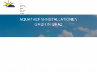 aquatherm-graz.at Webseite Vorschau