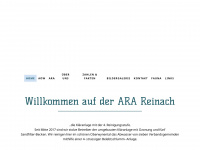 ara-reinach.ch Webseite Vorschau