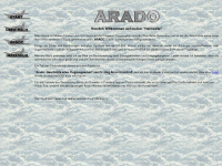 arado-flugzeuge.de Webseite Vorschau