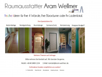 aram-wellmer.de Webseite Vorschau