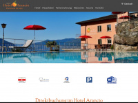 arancio.ch Webseite Vorschau