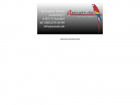 arasatz.de Webseite Vorschau