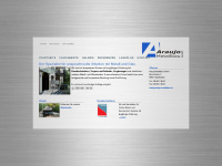 araujo-metallbau.ch Webseite Vorschau