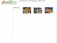 arbio.ch Webseite Vorschau
