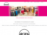 arcada.at Webseite Vorschau