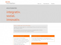arcas-foundation.ch Webseite Vorschau