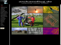 archaeoflug.de Webseite Vorschau