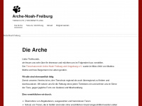 arche-noah-freiburg.de Webseite Vorschau