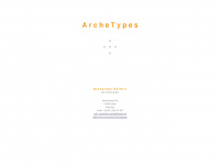 archetypes.de Webseite Vorschau