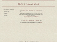 archipelkampagne.de Webseite Vorschau